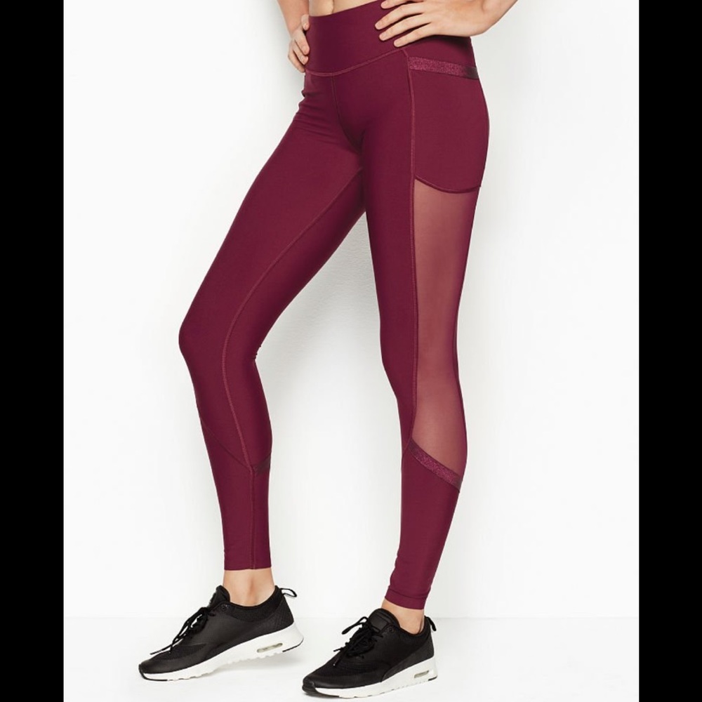 Victoria Sport Total Knockout Tight - Magenta Mesh